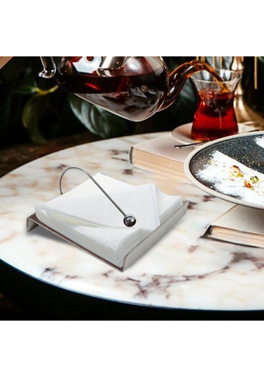 Suntek Örnek Oda Tezgah Üstü Kafeler Için Kare Kağıt Kahverengi