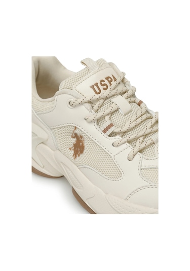 U.s. Polo Assn. Maybe Wmn 5fx Kadın Bej Sneaker Ayakkabı Bej