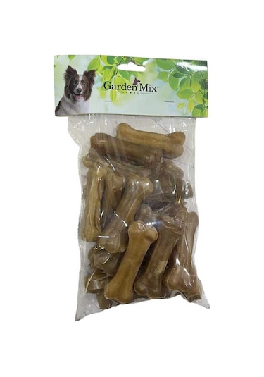 Gardenmix Sütlü Deri Kemik 8 Cm 20-25 Gr 20li Paket