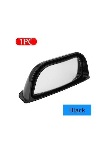Siyah B Sütunu Kör Nokta Aynası Araç Dikiz Aynası Geniş Açılı Arka Koltuk Yardımcı Gözlem Aynası Güvenlik Sürüş 1pc