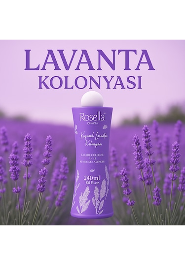 Lavanta Kolonyası 240 Ml 2'li Avantaj Paket