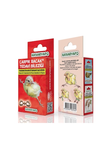 Kanaryapo Çarpık Bacak  Bileziği 10 Lu Bilezik
