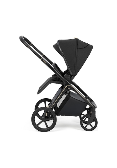 Bagi Heritage Portbebeli Set Bebek Arabası Black Black