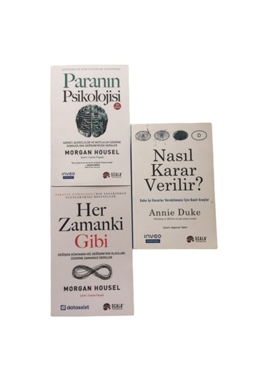 Paranın Psıkolojısı + Her Zamankı Gıbı + Nasıl Karar Verılır 3 Set