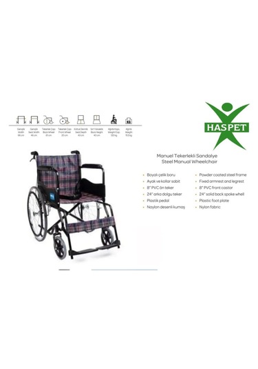 Frenli Tekerlekli Sandalye Hasta Transfer Sandalyesi 1.sınıf