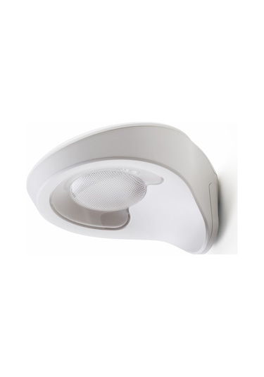 Suofeng Dış Mekan Güneş Enerjili Radar Sensörlü Ip65 Su Geçirmez Duvar Lambası - Beyaz Kasa Beyaz Işık Beyaz