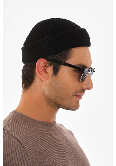 Dört Mevsim Penye Bere Siyah