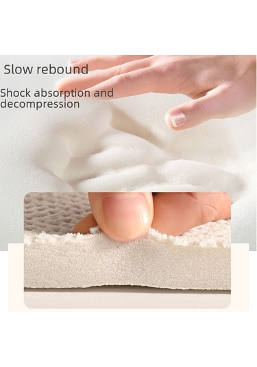 Dianziye Banyo Suyu Emici, Kayma Engeli, Hızlı Kuruyan Ev Çatı Matı - Gri Renk, 50x80 Cm Diğer