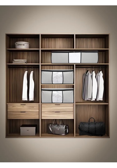 Okkey Depolama Düzenleyici Kutusu, Organizatör Çantası 251210613 Gri