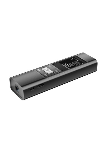 Pazly S40 40m Taşınabilir Lazer Mesafe Ölçer - Elde Kullanım İçin Siyah Telemetre