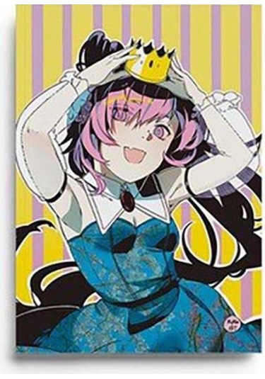 My Mia Art Manga Young Queen Çizgili Defter Çok Renkli