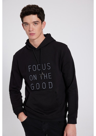 Ds Damat Slim Fit Siyah Sweatshirt 1hce238310119 Siyah