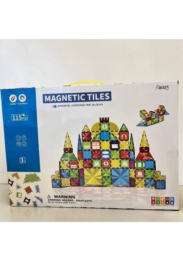 Sh59695 115 Parça Magnet Stan.seri Renkli Blok-zrv