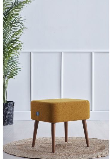 Doqu Home Viola Puf Koltuk - Hardal