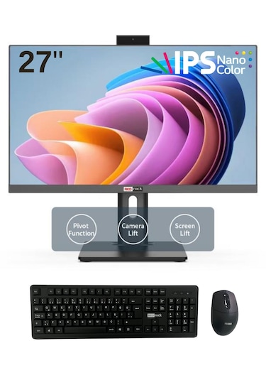Redrock Highline RR AIO-PT7136532R1N27P i7-13650H 32 GB 1 TB 27" DOS AIO Masaüstü Bilgisayarı
