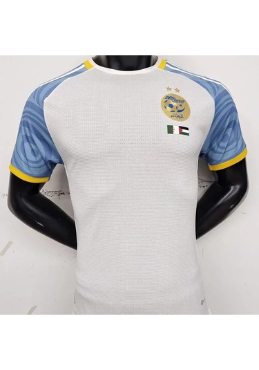 Snapbuy 24-25 Cezayir Özel Futbol Forması 3d Baskılı Kısa Kollu Tişört - Erkek Ve Kadınroyal Blue Royal Blue