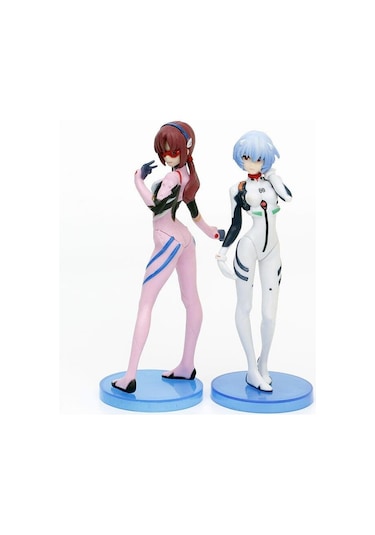 Disney 3 Adet Anime Ayanami Rei Evangelion Eva Pvc Figürleri 13cm