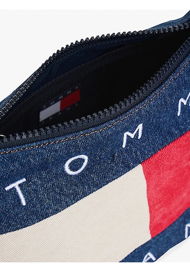 Tommy Hilfiger Tjw Arşiv Denim Omuz Kadın Mavi Omuz Çantası Aw0aw182131af Mavi