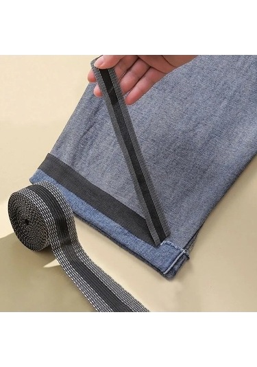 Flybuy Ütü Pantolon Bacak Çıkartmaları, 55cm Bej, 50m Set, Dıy Dikiş Kot Giyim Etekler