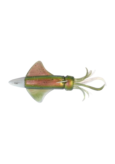 Gt-bio Combo Kalamy Squid 175 - 120gr Silikon Yem - Kaki Kamaleo