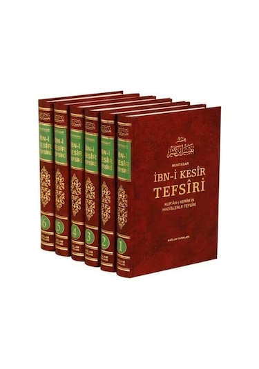 Ibn-I Kesir Tefsiri - Muhtasar 6 Cilt Şamua Kağıt-1412