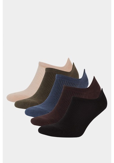 Defacto Erkek 5li Pamuklu Sneaker Çorap F5326axnskr1 Çok Renkli Defacto Erkek 5li Pamuklu Sneaker Çorap F5326axnskr1 Çok Renkli