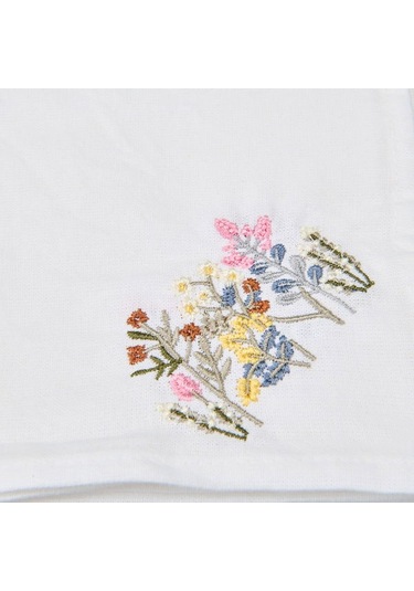 Evidea Soft Fancy Granny Masa Örtüsü - Beyaz - 140x200 Cm Beyaz