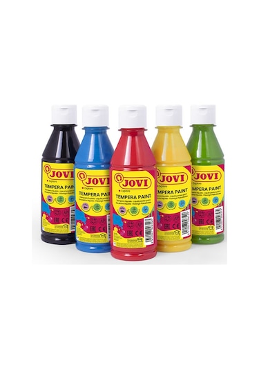 Jovı 502 Guaj Boya 250ml Açık Mavi Çok Renkli