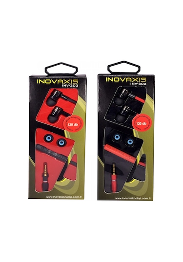 Inovaxis INV-303 Universal Mikrofonlu Kulak İçi Kulaklık