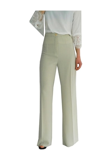 Proto Kadın Kumaş Pantolon Bgl-St01119-Krem-40 Krem