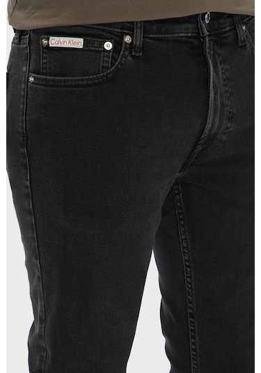 Calvin Klein Erkek Kot Pantolon Lv04rb722g 846 Siyah Siyah