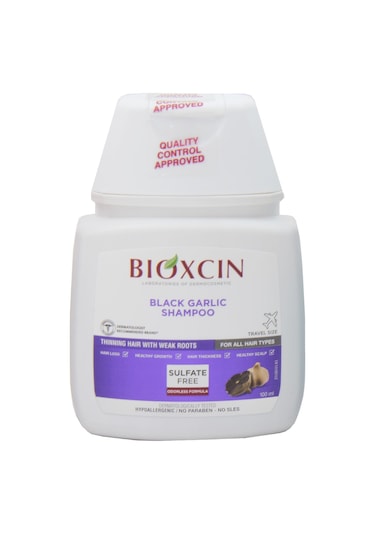 Bioxcin Saç Dökülmesine Karşı Siyah Sarımsak Şampuanı 100 ML