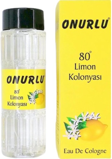 Onurlu 80 Derece Limon Kolonyası Pet Şişe 400 ML