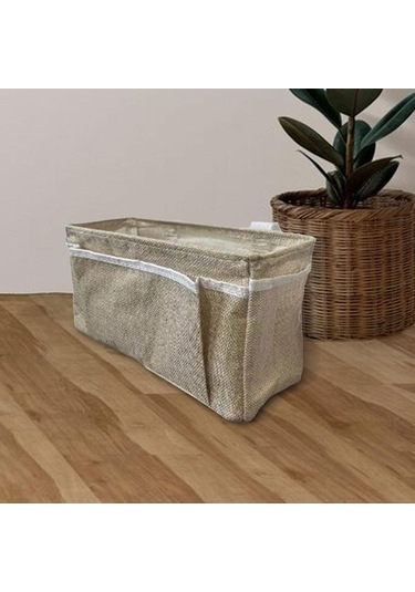 Pazly Yatak Uzaktan Suntek Odası Kumandalı Için Cepli Bej Başucu Ha Bej