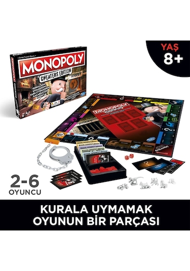 E1871 Monopoly Cheaters Edition / +8 Yaş