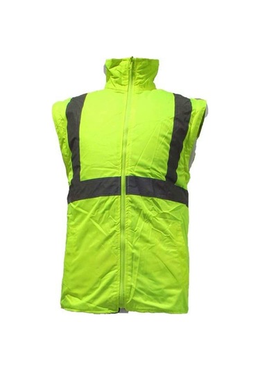 Junıor Jn1003 Xl 5+1 İçi Çıkmalı Oxford Fosforlu Parka Lacivert-Sarı