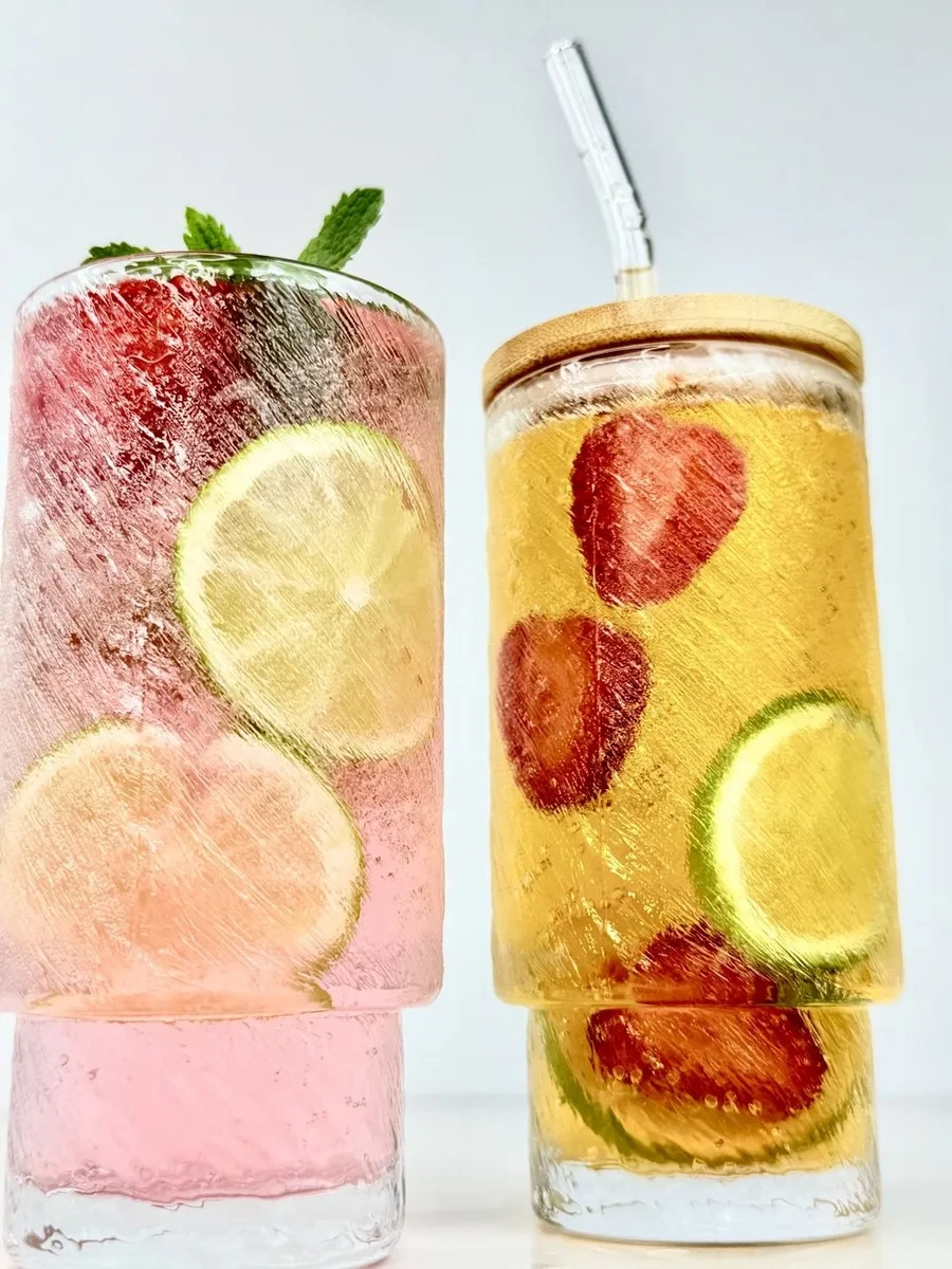 Conflate Pipetli Ve Kapaklı Bardak Seti 2 320 Ml 418735149 Beyaz