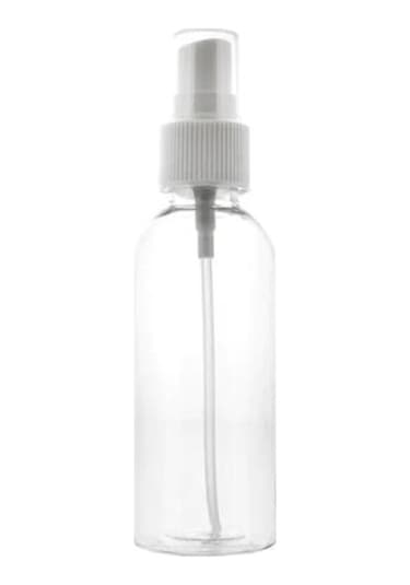 100Ml 5 Adet Plastik Şeffaf Boş Şişe Spreyli