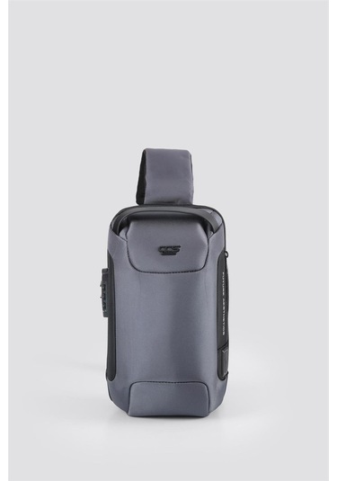 Ççs 51463 Tek Askılı Çapraz Çanta Gri