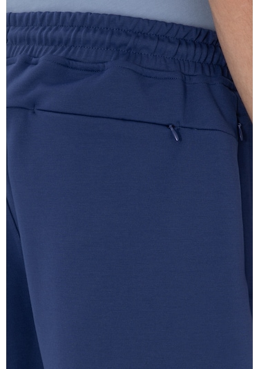 U.S. Polo Assn. Erkek Regular Fit Lacivert Örme Şort 50300078-VR059
