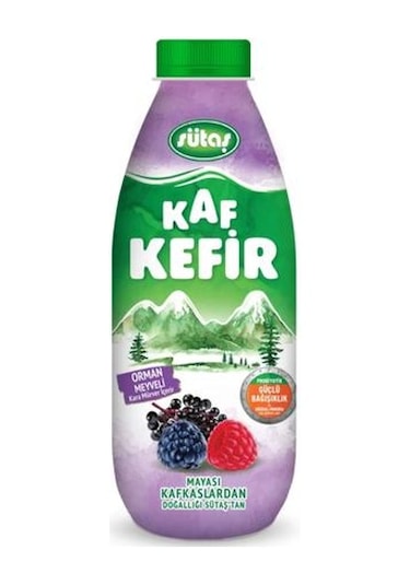 Sütaş Orman Meyveli Kaf Kefir 1 L