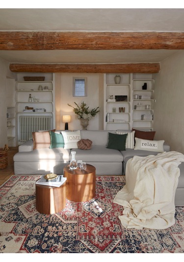 Mode Siesta Pro Kuş Tüyü Köşe Koltuk 4 Modül 19 Gri Keten