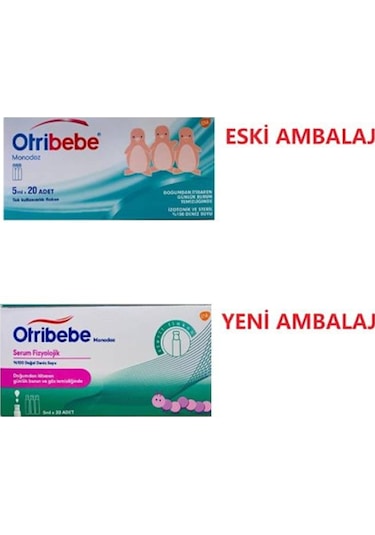 Otribebe Monodoz Deniz Suyu 5 ML 20 Flakon x 2 Adet