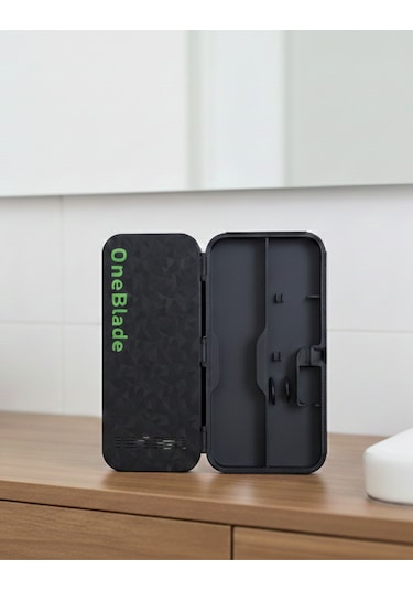 Philips Oneblade İçin Karbon Baskılı Premium Organizer & Taşıma Kutusu