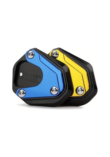 Chuangyinshop Grey Honda Cbr650r Cb500x Cb650r Cb500f Transalp 600 650 700 Cnc Aluminum Kickstand Pad