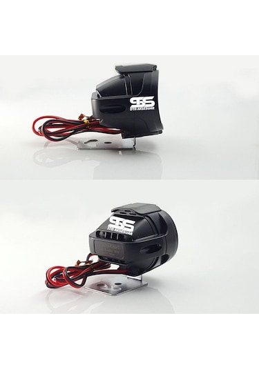2 Adet Motosiklet Scooter Led Sis Farı Çakar Ve Sabit Mod 6 Ledli Beyaaz