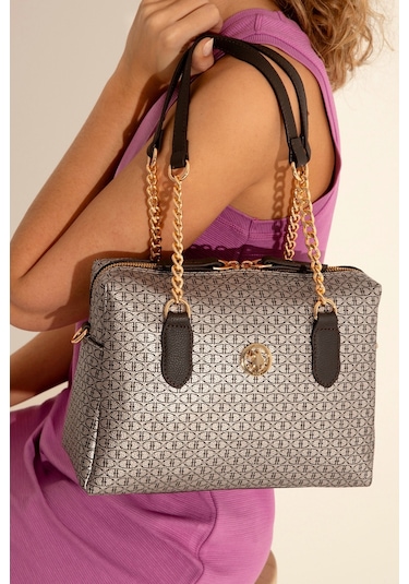 U.s. Polo Assn. Kadın Altın Çanta 50293703-vr096 Altın