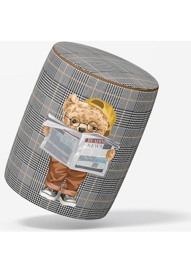 Gazeteci Teddy Puf Kumaşı Süettir. Uluslararası Solmama Sertifikasına Sahiptir. Çok Renkli