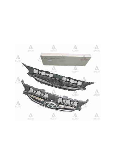 HMC 86350-1R100 Ön Panjur Komple Nikelajlı Armalı Blue 11-