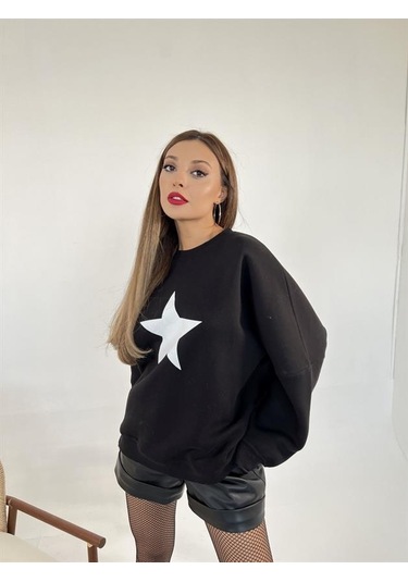 Dalınç Marka 6664 Sweat-siyah Çok Renkli